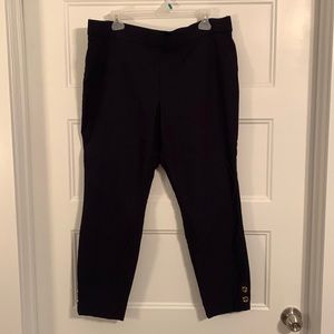 Counterparts slimming Stretch black pants size XL